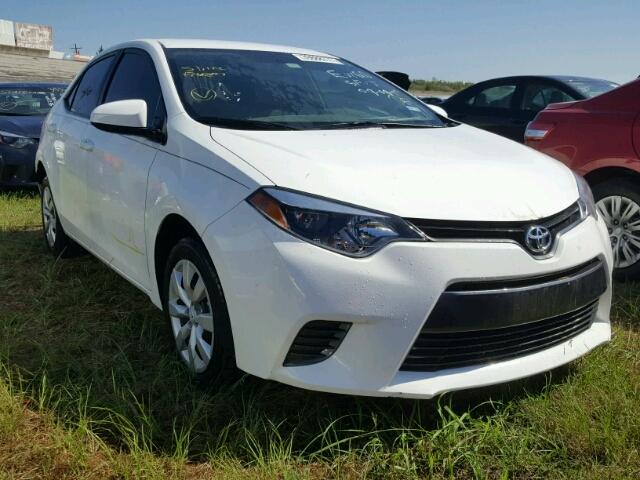 5YFBURHE7GP476294 - 2016 TOYOTA COROLLA WHITE photo 1