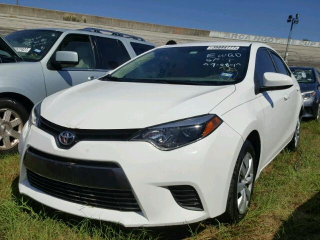 5YFBURHE7GP476294 - 2016 TOYOTA COROLLA WHITE photo 2