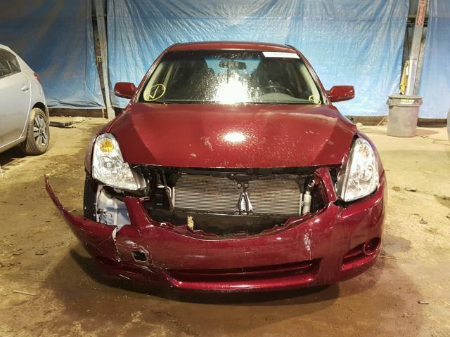 1N4AL2AP4BN414851 - 2011 NISSAN ALTIMA BAS MAROON photo 9