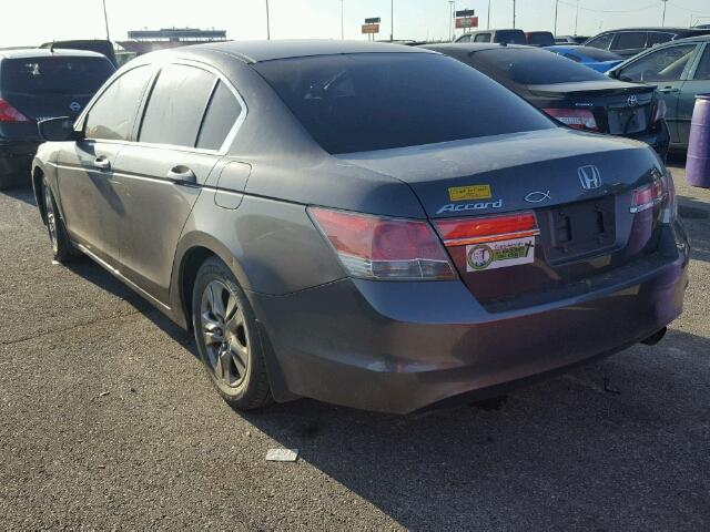 1HGCP2F45BA108384 - 2011 HONDA ACCORD LXP GRAY photo 3