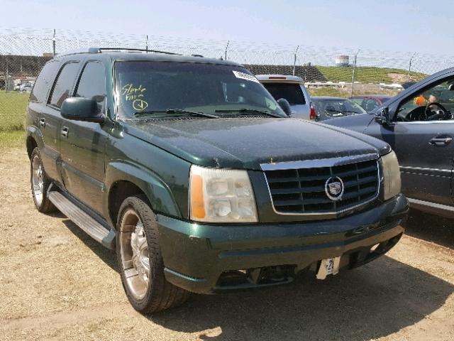 1GYEK63N82R158217 - 2002 CADILLAC ESCALADE GREEN photo 1