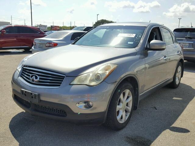 JNKAJ09F78M353833 - 2008 INFINITI EX35 BASE GRAY photo 2