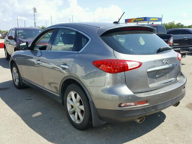 JNKAJ09F78M353833 - 2008 INFINITI EX35 BASE GRAY photo 3