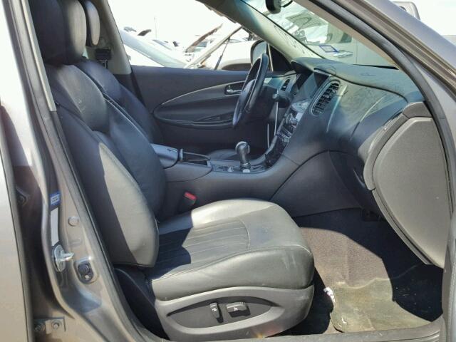 JNKAJ09F78M353833 - 2008 INFINITI EX35 BASE GRAY photo 5