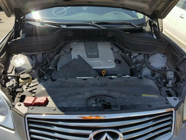 JNKAJ09F78M353833 - 2008 INFINITI EX35 BASE GRAY photo 7