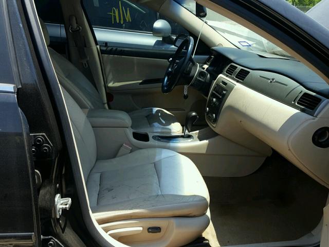 2G1WD58C969238396 - 2006 CHEVROLET IMPALA SUP BLACK photo 5