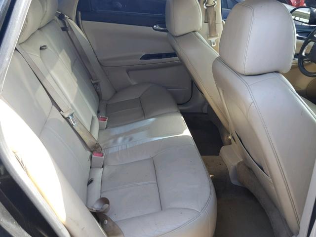 2G1WD58C969238396 - 2006 CHEVROLET IMPALA SUP BLACK photo 6