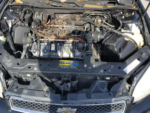 2G1WD58C969238396 - 2006 CHEVROLET IMPALA SUP BLACK photo 7