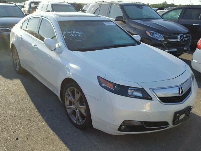 19UUA9F74DA003055 - 2013 ACURA TL ADVANCE WHITE photo 1