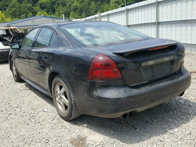 2G2WP522X41196397 - 2004 PONTIAC GRAND PRIX BLACK photo 3