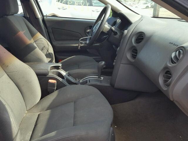 2G2WP522X41196397 - 2004 PONTIAC GRAND PRIX BLACK photo 5