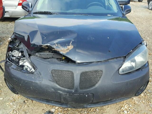 2G2WP522X41196397 - 2004 PONTIAC GRAND PRIX BLACK photo 7