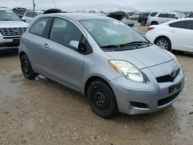 JTDJT4K33A5292838 - 2010 TOYOTA YARIS GRAY photo 1