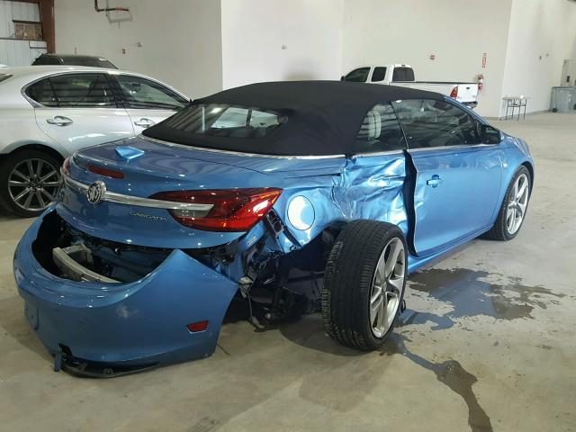 W04WJ3N52HG028389 - 2017 BUICK CASCADA SP BLUE photo 4