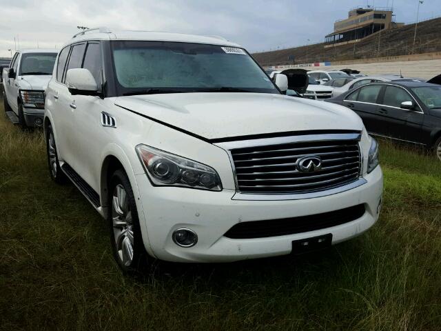 JN8AZ2NF3C9517512 - 2012 INFINITI QX56 WHITE photo 1