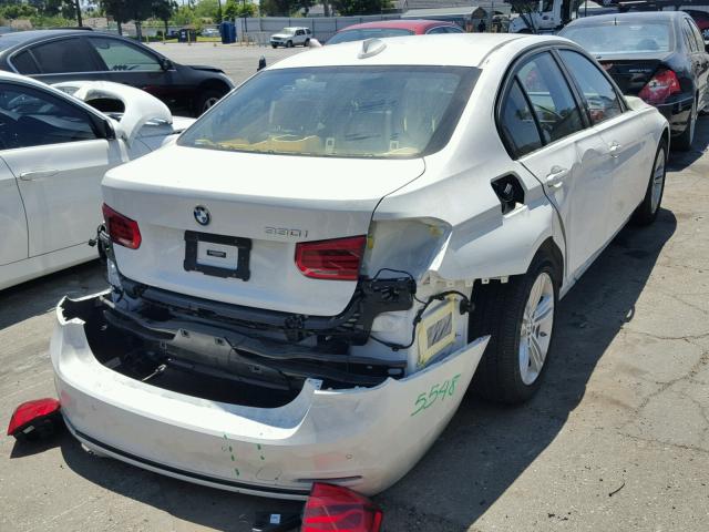 WBA8B9C55HK675655 - 2017 BMW 330 I WHITE photo 4