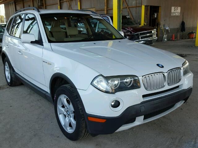 WBXPC93447WF01110 - 2007 BMW X3 3.0SI WHITE photo 1