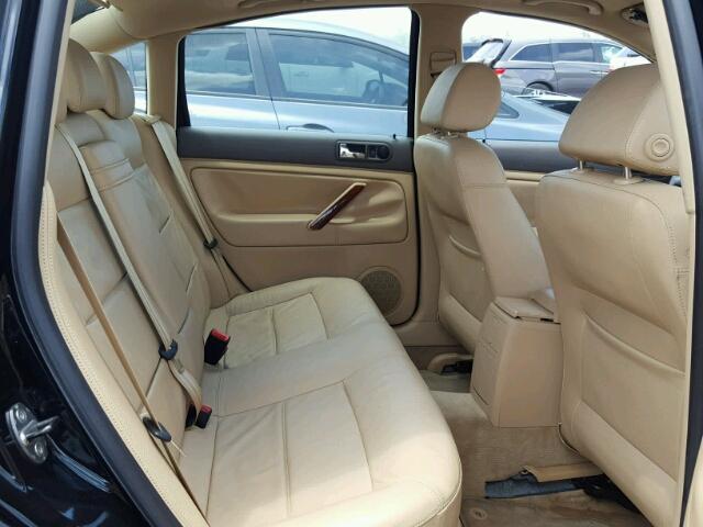 WVWRU63B45E041642 - 2005 VOLKSWAGEN PASSAT GLX 黑色 照片 6