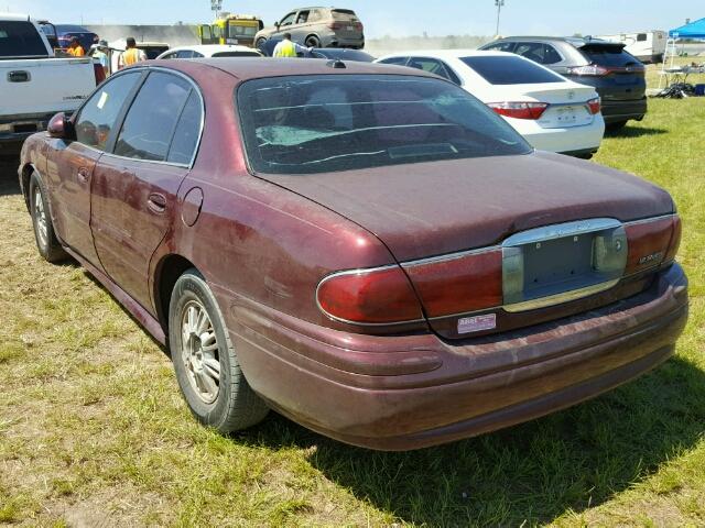 1G4HP52K44U107671 - 2004 BUICK LESABRE MAROON photo 3