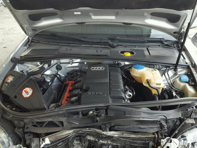 WAUEF78E87A080758 - 2007 AUDI A4 S-LINE SILVER photo 7