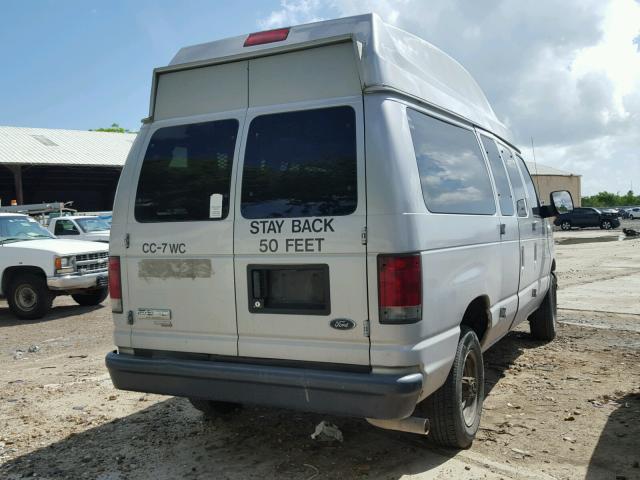 1FBNE31L17DB16588 - 2007 FORD ECONOLINE SILVER photo 4