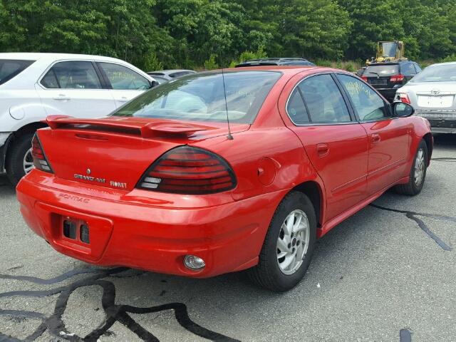 1G2NF52E64M671525 - 2004 PONTIAC GRAND AM S Qırmızı foto 4