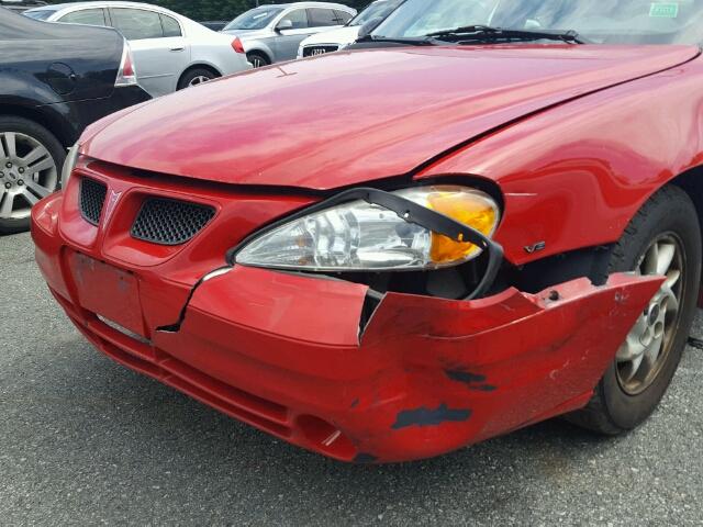 1G2NF52E64M671525 - 2004 PONTIAC GRAND AM S Qırmızı foto 9