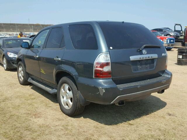 2HNYD18275H546763 - 2005 ACURA MDX GRAY photo 3