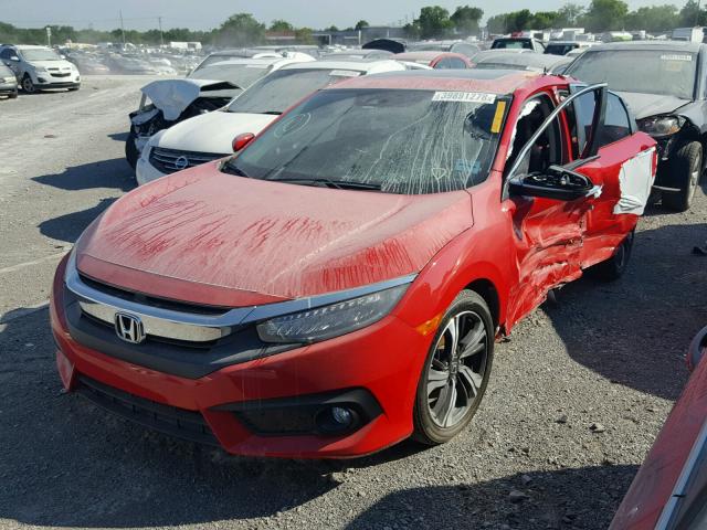 2HGFC1F96HH634869 - 2017 HONDA CIVIC TOUR RED photo 2