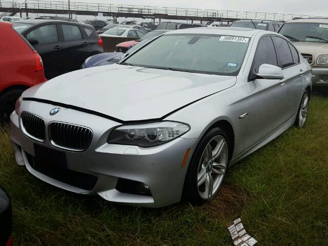 WBAFR7C55BC803319 - 2011 BMW 535 SILVER photo 2