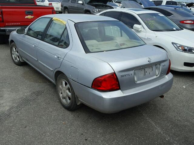 3N1CB51D65L535966 - 2005 NISSAN SENTRA 1.8 SILVER photo 3