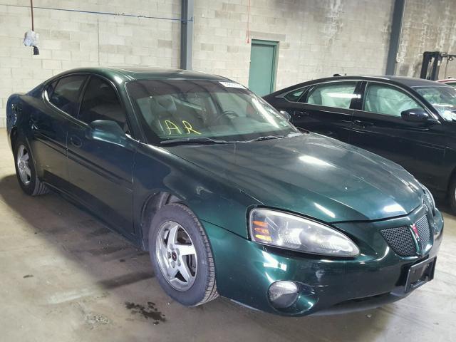 2G2WS522041144145 - 2004 PONTIAC GRAND PRIX GREEN photo 1