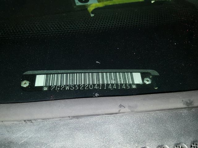 2G2WS522041144145 - 2004 PONTIAC GRAND PRIX GREEN photo 10