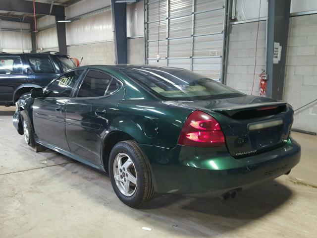 2G2WS522041144145 - 2004 PONTIAC GRAND PRIX GREEN photo 3