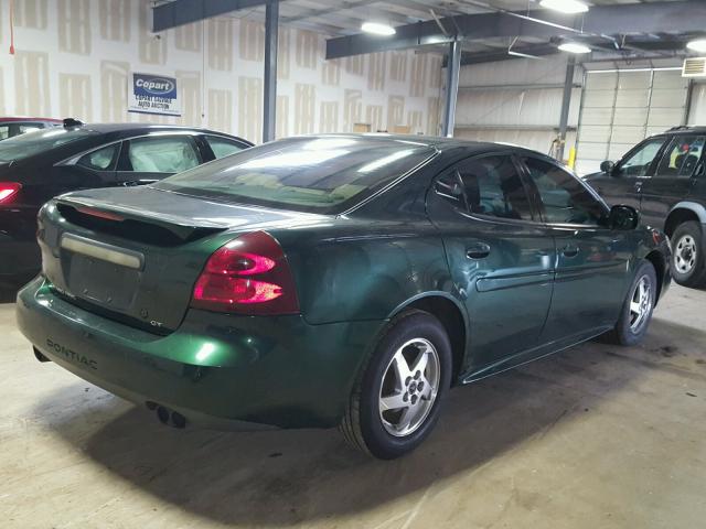 2G2WS522041144145 - 2004 PONTIAC GRAND PRIX GREEN photo 4