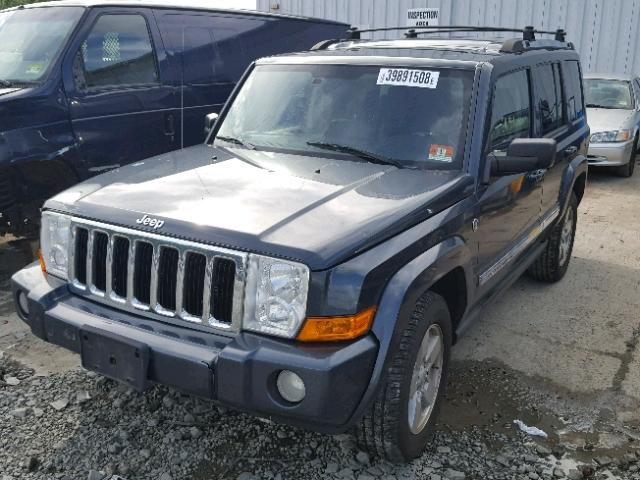 1J8HG58N98C153278 - 2008 JEEP COMMANDER Mavi foto 2