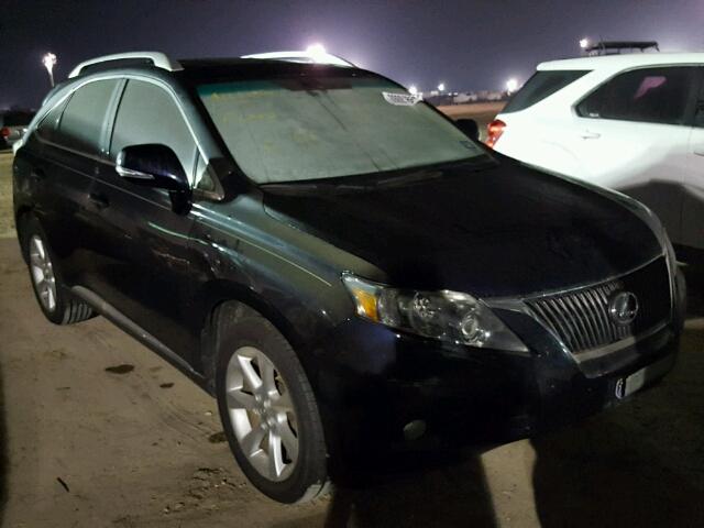 2T2ZK1BA0AC032222 - 2010 LEXUS RX BLUE photo 1