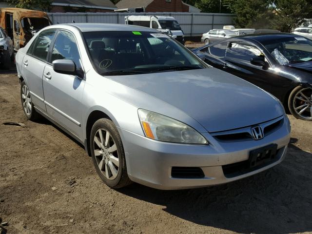 1HGCM66497A045524 - 2007 HONDA ACCORD SE SILVER photo 1