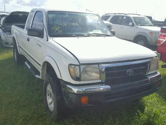 4TASN92N8XZ538888 - 1999 TOYOTA TACOMA WHITE photo 1