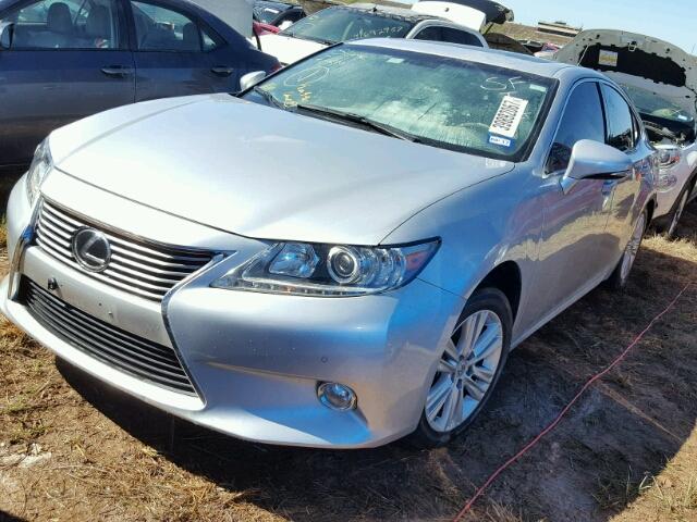 JTHBK1GG2E2125491 - 2014 LEXUS ES SILVER photo 2