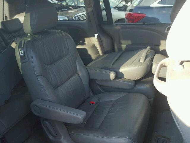 5FNRL3H6XAB063179 - 2010 HONDA ODYSSEY EX BLACK photo 6