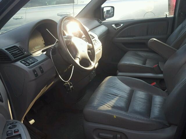 5FNRL3H6XAB063179 - 2010 HONDA ODYSSEY EX BLACK photo 9