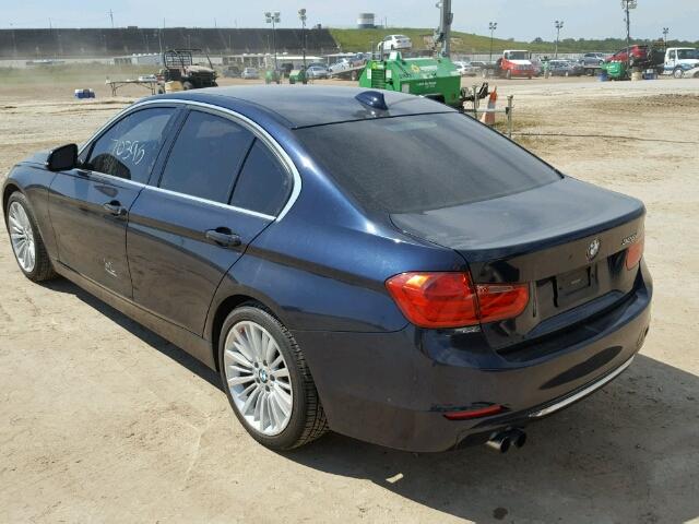 WBA3A5C51CF347429 - 2012 BMW 328 I BLUE photo 3