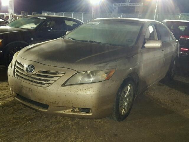 4T1BE46K78U240317 - 2008 TOYOTA CAMRY TAN photo 2