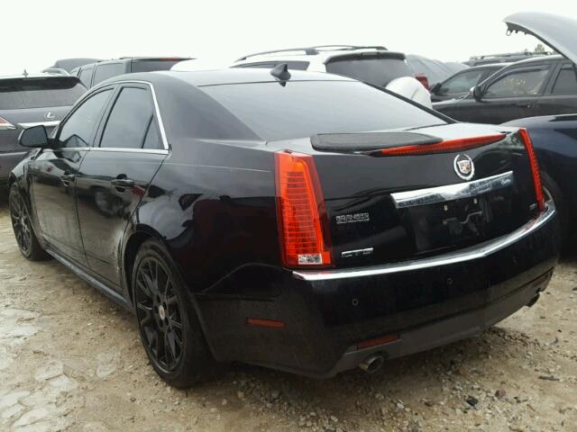 1G6DP5E3XD0177824 - 2013 CADILLAC CTS PREMIU BLACK photo 3