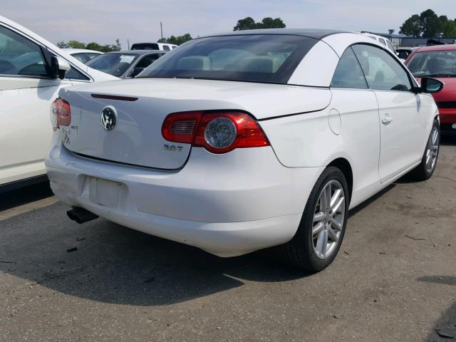 WVWFA7AH1AV018791 - 2010 VOLKSWAGEN EOS LUX WHITE photo 4