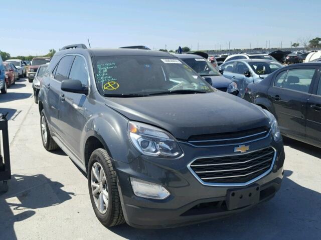 2GNALCEK0H1544934 - 2017 CHEVROLET EQUINOX LT BLACK photo 1