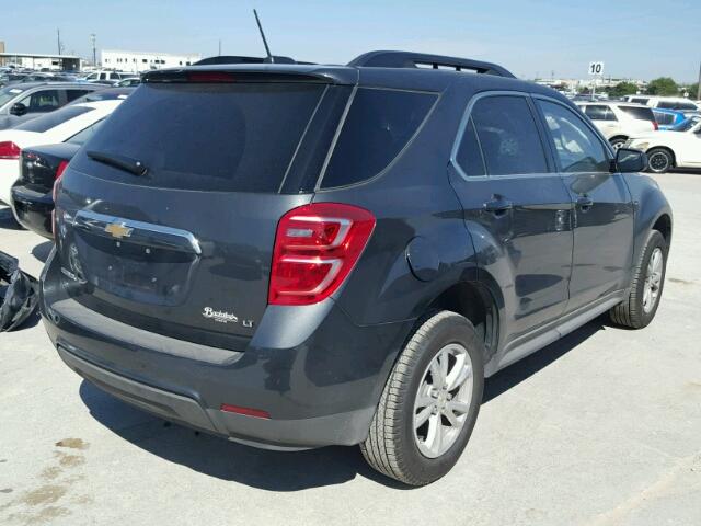 2GNALCEK0H1544934 - 2017 CHEVROLET EQUINOX LT BLACK photo 4