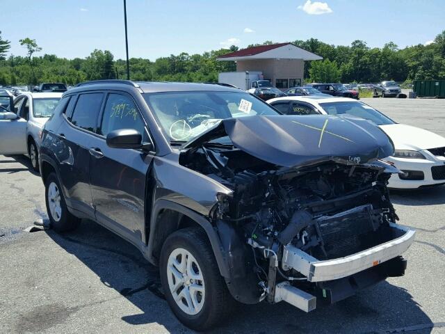 3C4NJDAB8HT671005 - 2017 JEEP COMPASS SP CHARCOAL photo 1