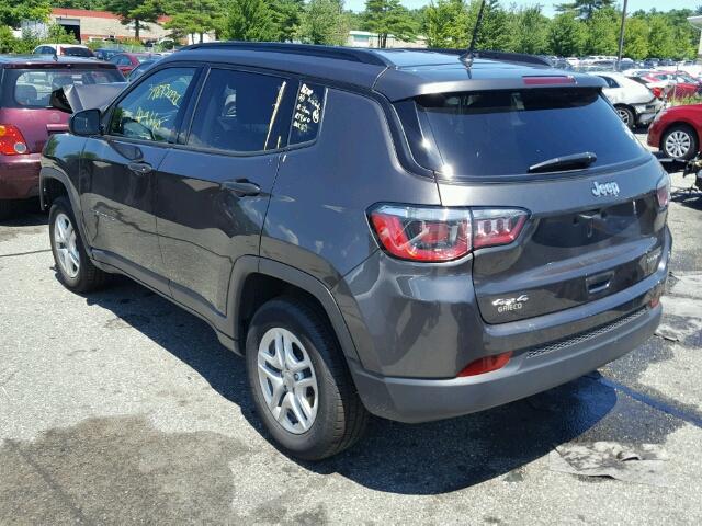 3C4NJDAB8HT671005 - 2017 JEEP COMPASS SP CHARCOAL photo 3